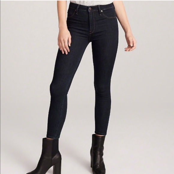 Abercrombie & Fitch Denim - A&F Simone High Rise Legging Ankle Jeans